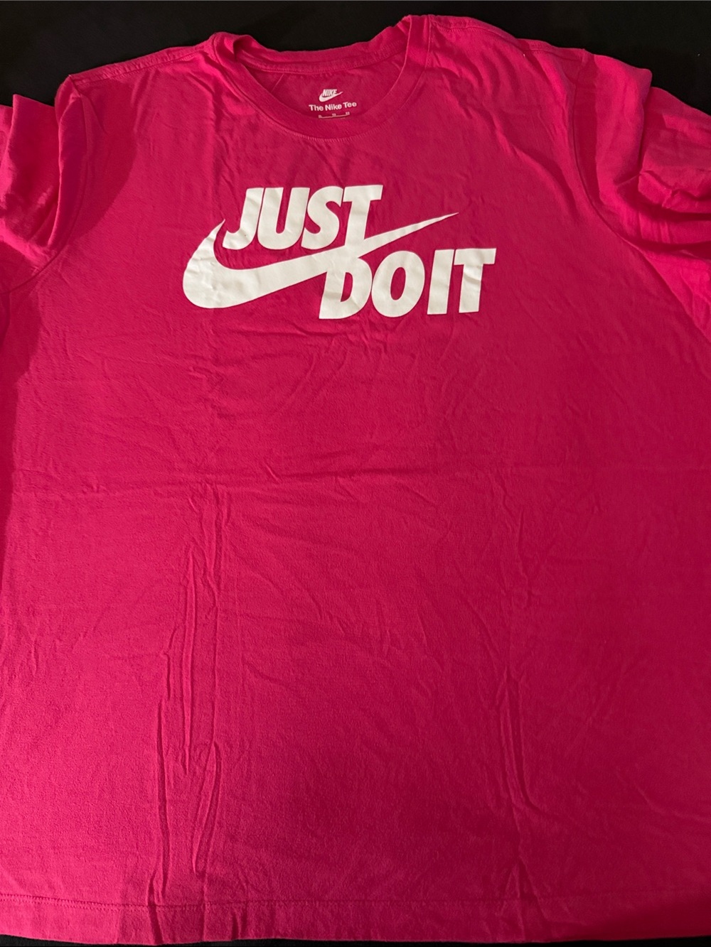 Nike Just Do It' Graphic Tee - Hot Pink